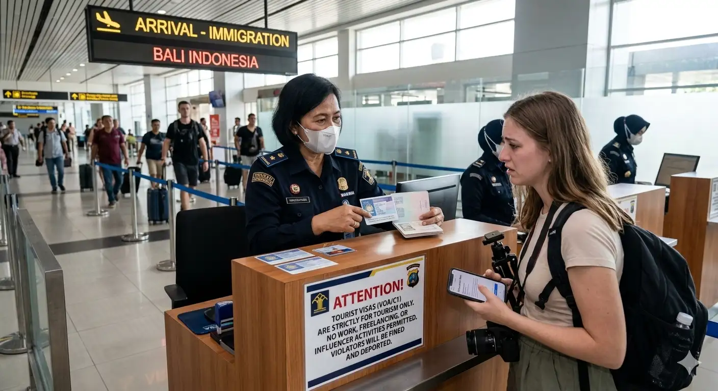 Understanding Bali’s Strict Stance on Tourist Visas and Illegal Work